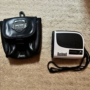 Bushnell White and Black Laser Rangefinder